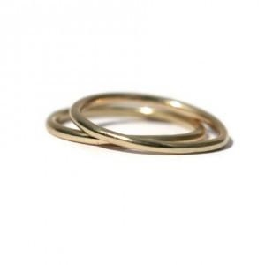 Gold Duo Slim Rings Gold Duo Slim Rings