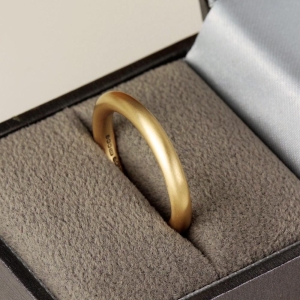 Mens Gold Halo Wedding Ring Band - 3mm Mens Gold Halo Wedding Ring Band - 3mm