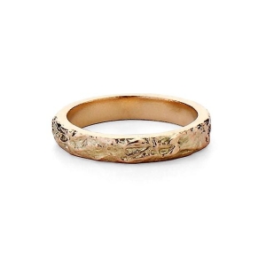 Gold Rustic Treasure Ring 3.5 mm Gold Rustic Treasure Ring 3.5 mm