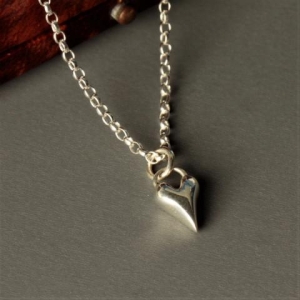 Wild Silver Heart Necklace Wild Silver Heart Necklace