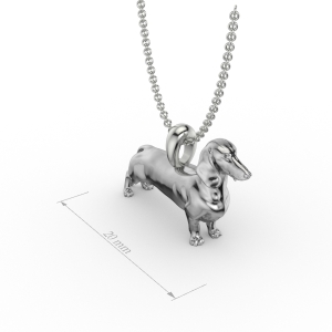 Silver Dachshund Silver Dachshund
