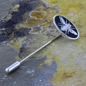 Oval Lapel/Tie  Stick Pin (Bee) Oval Lapel/Tie  Stick Pin (Bee)