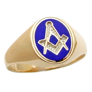 Square & Compass Ring