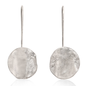 Rippled Small Drop Earrings Rippled Small Drop Earrings