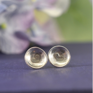 Sterling Silver Heart Stud Sterling Silver Heart Stud