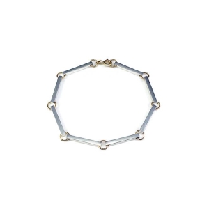 Bar Bracelet in Silver & Gold Bar Bracelet in Silver & Gold