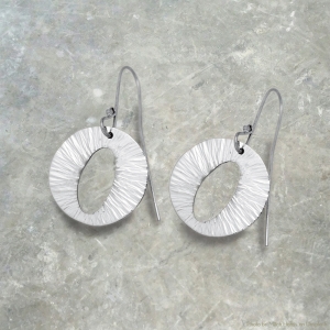 Sterling Silver Round Cut-Out Drops Sterling Silver Round Cut-Out Drops