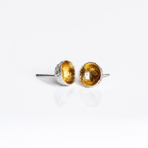 Acorn Cup Stud Earrings Acorn Cup Stud Earrings