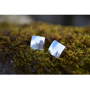 Grasses Stud Earrings (square) Grasses Stud Earrings (square)