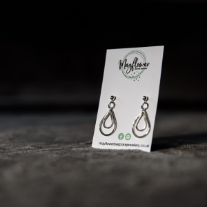 Double Teardrop Earrings (small) Double Teardrop Earrings (small)