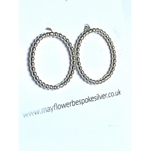 Beaded Circle Earrings Beaded Circle Earrings