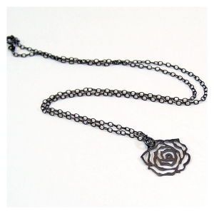 Tattoo rose pendant Tattoo rose pendant