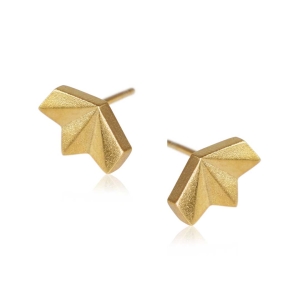 Zen Stud Earrings in gold vermeil Zen Stud Earrings in gold vermeil