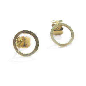 18ct gold Circle Stud Earrings 18ct gold Circle Stud Earrings