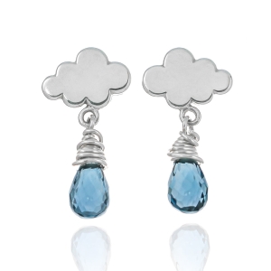Mini Rain Cloud Earrings Mini Rain Cloud Earrings