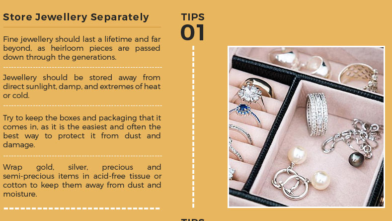 5 Tips to Care for Your Jewellery