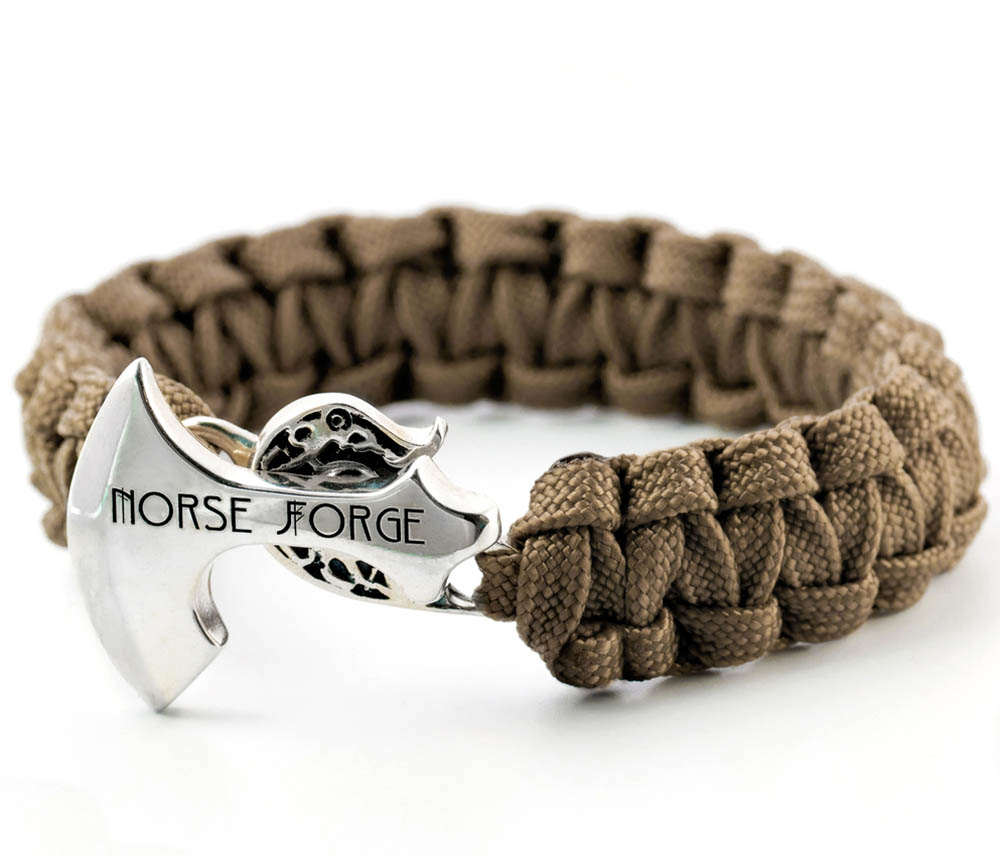 Norse Jewellery Power Cord Bracelet Handmade Jewellery UK Odissa