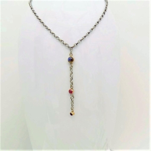 Blossom Y Gemstone Necklace