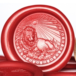 Leo Sign Peel and Stick Wax Seals