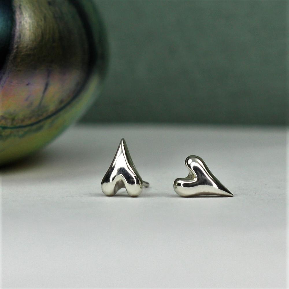 Wild at Heart Silver Earrings
