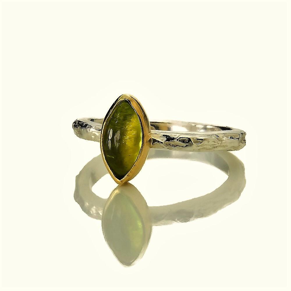 Marquise Peridot Treasure Ring