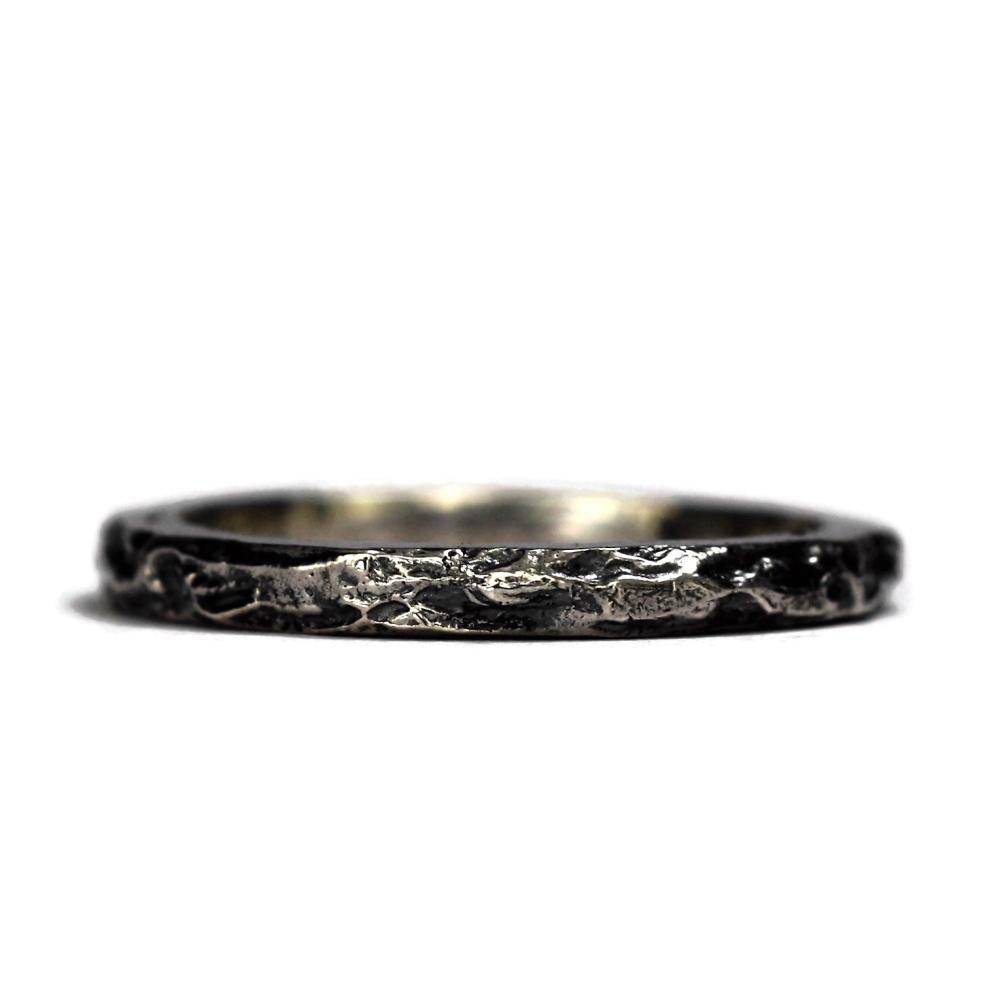 Silver Rustic Treasure Ring 2.3 mm