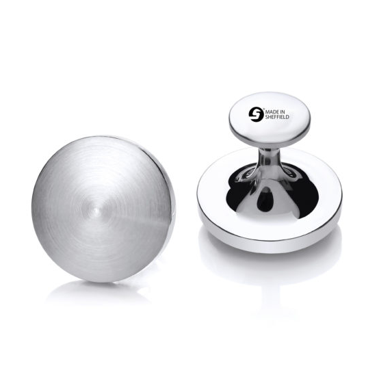 Sheffield steel cufflinks