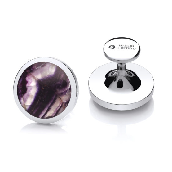 Sheffield steel cufflinks