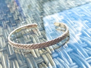 Braided Silver Cuff