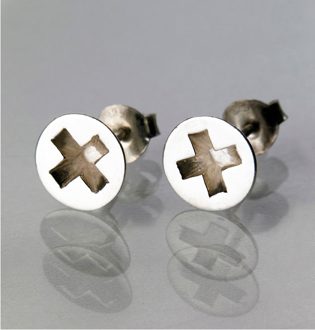 Sterling Silver Screw Studs