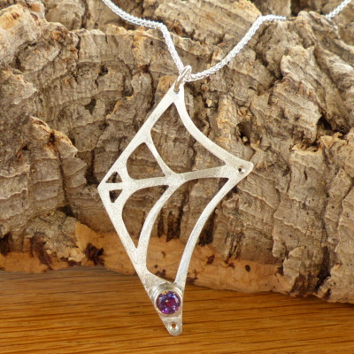 Silver Spiders Web - one of a kind