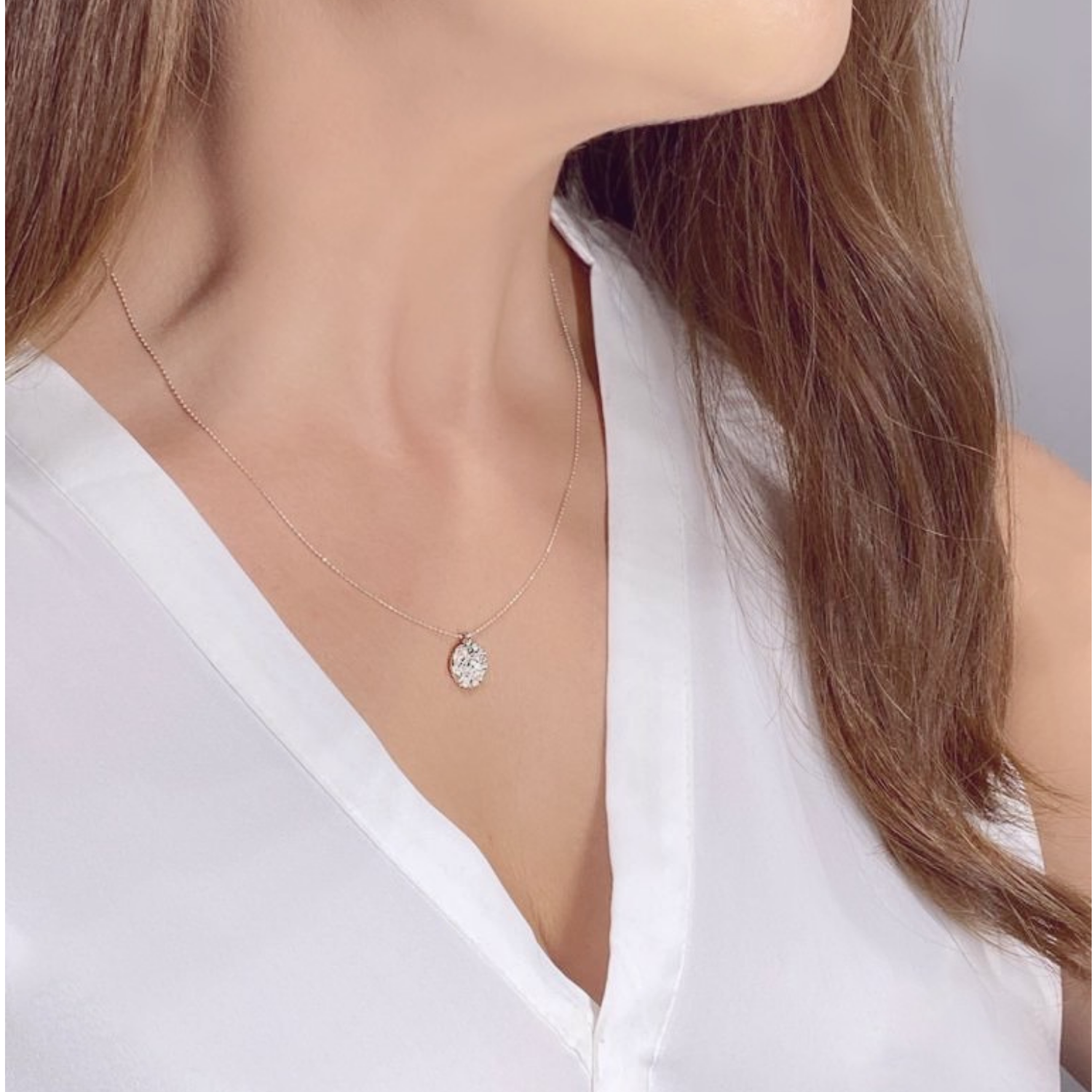 Envelop single disc pendant