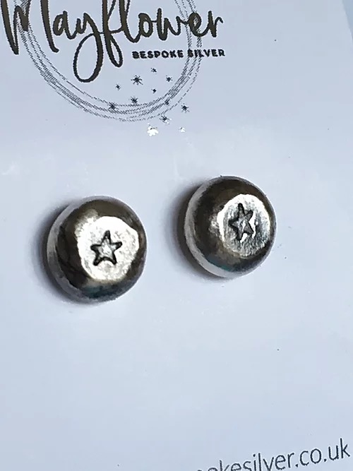 Chunky Star Stud Earrings