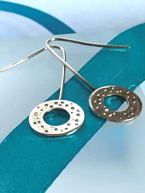 Dotty Washer Earrings