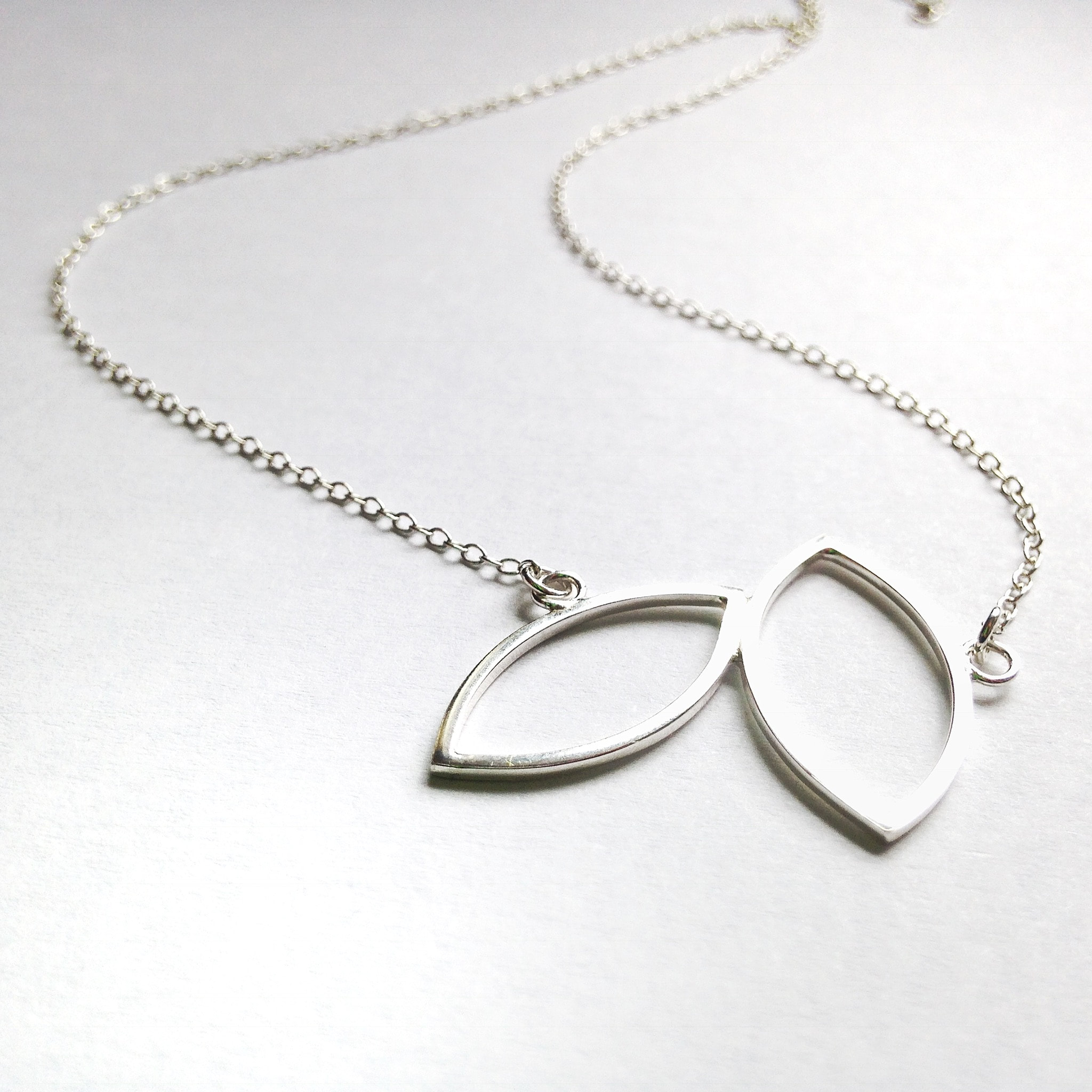 Double Lotus pendant